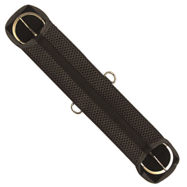 INTREPID INTERNATIONAL Western Shenandoah 52in Black Soft Grip Draft Horse Girth (158352BK)