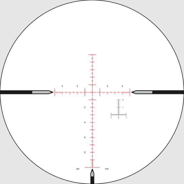 product variation NIGHTFORCE NXS 2.5-10x42mm ZeroStop .1 Mil-Radian DigIllum PTL Mil-R Riflescope (C461) image