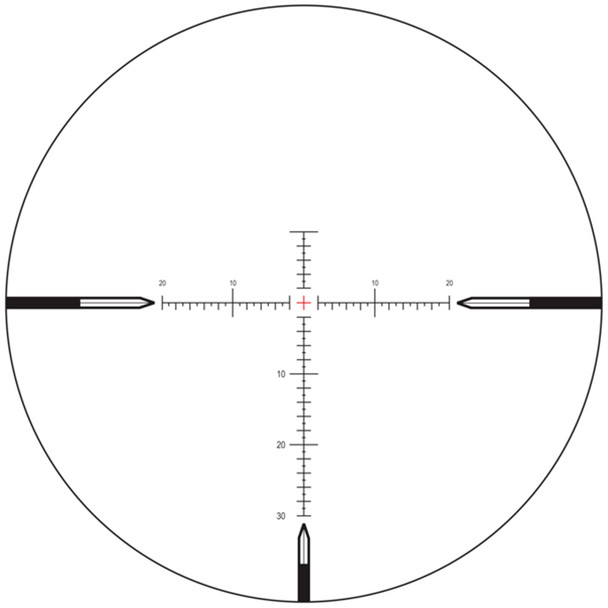 product variation NIGHTFORCE SHV 4-14x56mm .250 MOA Center Only Illumination MOAR Riflescope (C522) image