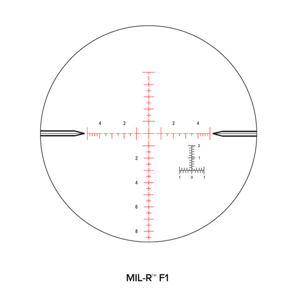 product variation NIGHTFORCE ATACR 5-25x56mm F1 ZeroStop .1 Mil-Radian DigIllum PTL Mil-R Riflescope (C546) image