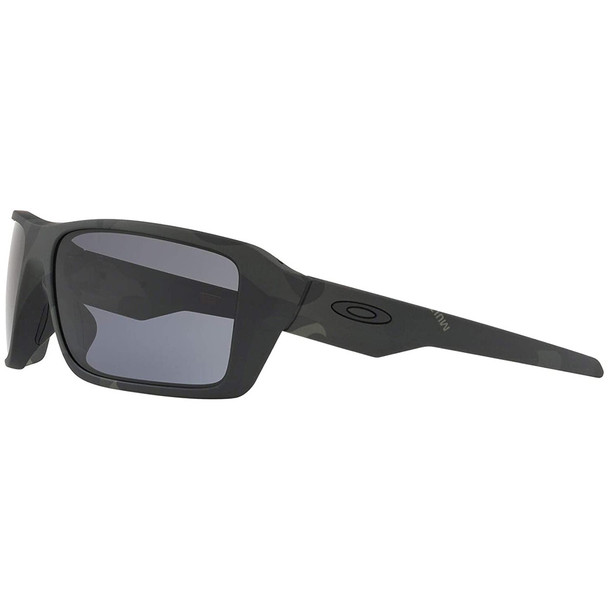 OAKLEY SI Double Edge Multicam Black/Gray Sunglasses (OO9380-1166)