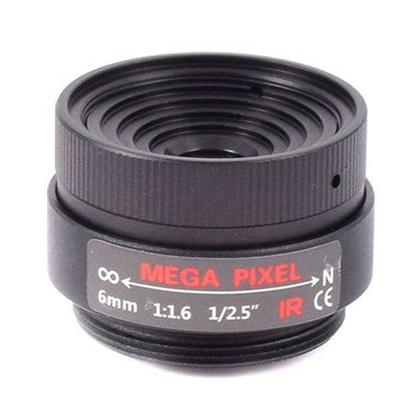AIDA 6mm Fixed Focal Mega-Pixel CS Mount Lens (CS-6.0F)