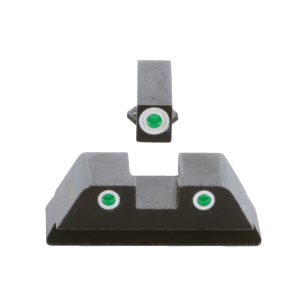 product variation AMERIGLO Classic 3 Dot White Outline Front/Rear Night Sight Set (GL-119) image