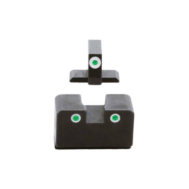 AMERIGLO Classic 3 Dot Green Tritium Night Sight Set For Sig Sauer (SG-181)