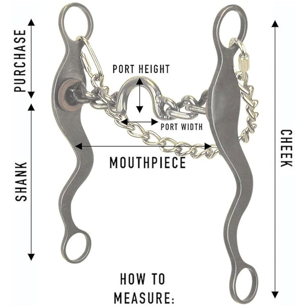 product variation CIRCLE Y Mike Beers Ported Chain Stage D 8in Blue Steel Bit (535) image