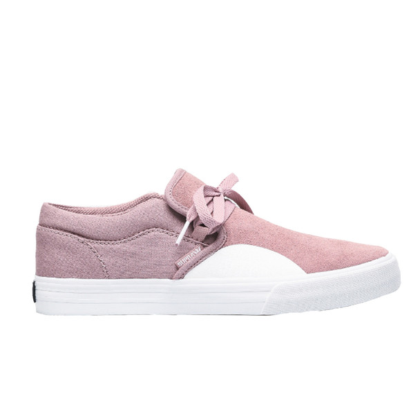 Mauve/White