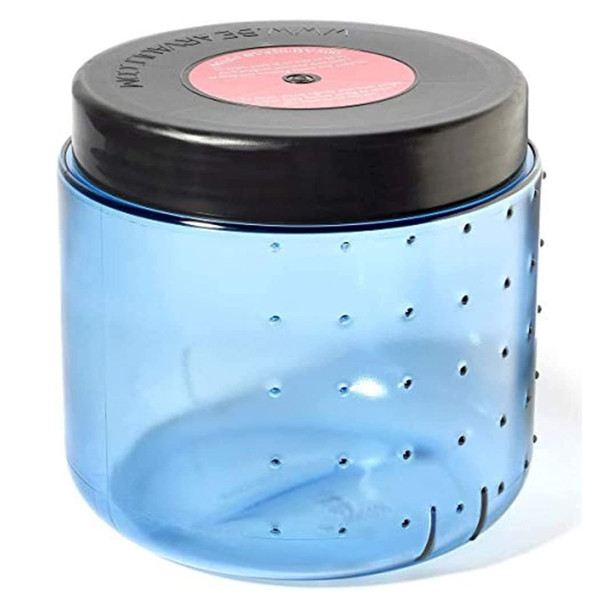 BEARVAULT Bear Resistant Medium Transparent Blue Food Canister (BV450)