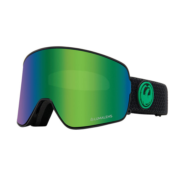 Split Strap/Lumalens Green Ionized Lens