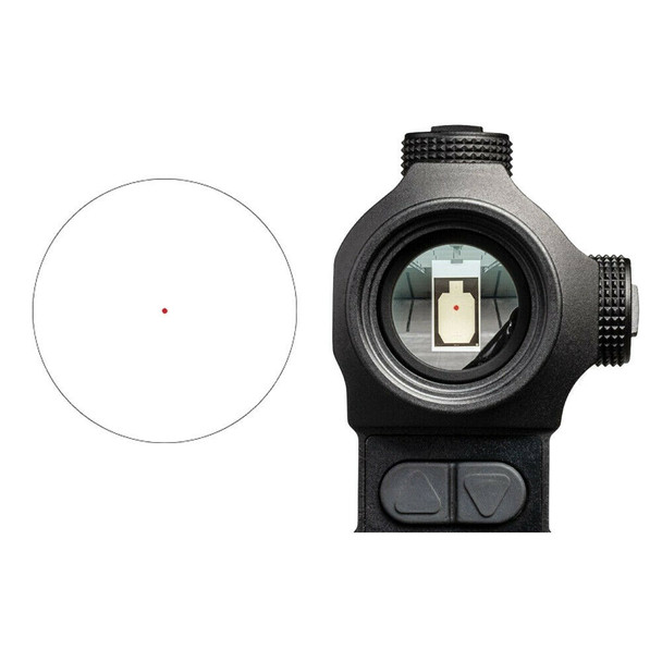 VORTEX SPARC Red Dot 2 MOA Sight with Black Logo Cap and Microfiber Cleaning Cloth (SPC-AR2+220-33-BLKX+MF)