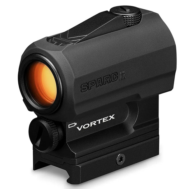 product variation VORTEX Optics SPARC Red Dot 2 MOA Sight with Men's Flexfit Cap, Size: L/XL and Microfiber Cleaning Cloth image