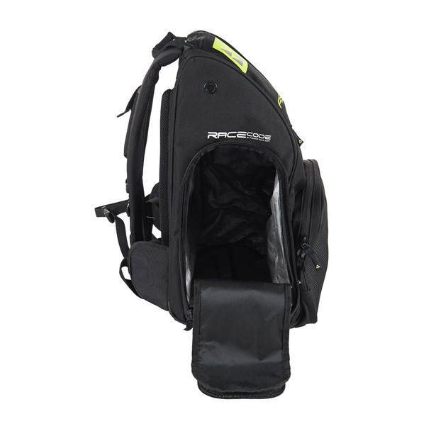 FISCHER Race Junior 40L Black/Yellow Alpine Backpack (Z01320)