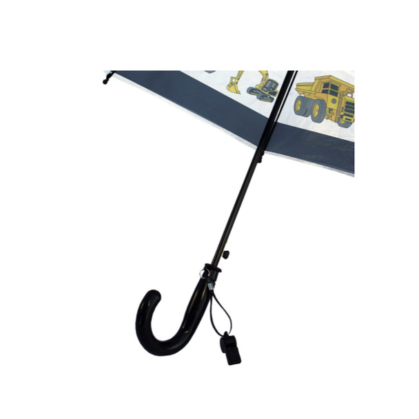 product variation FOXFIRE Black Construction Equipment Kids Clear Dome Umbrella (622-30) image