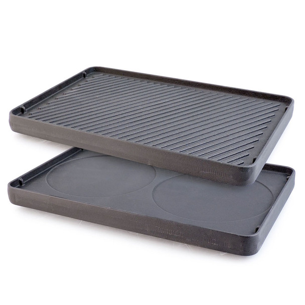 SWISSMAR Reversible Cast Iron Grill Plate for Raclettes (KF-77047)