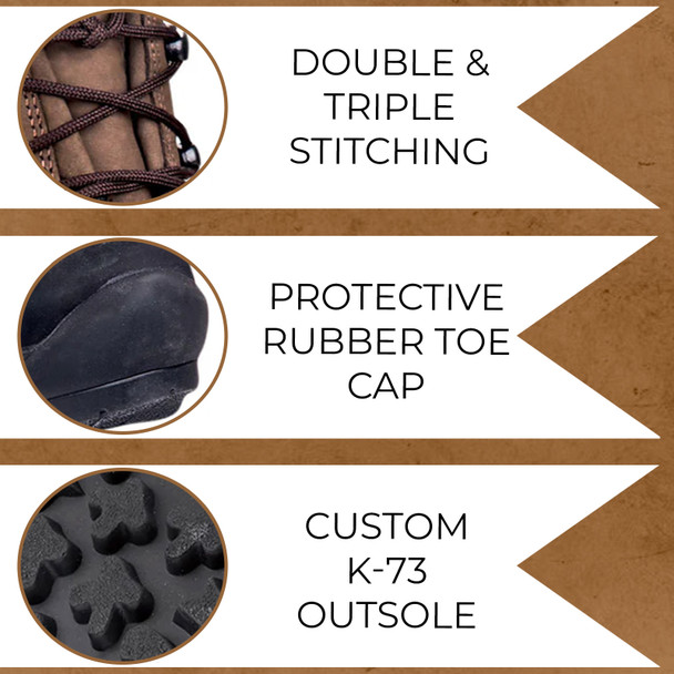 product variation KENETREK Desert Guide Brown Hiking Boot (KE-425-DG) image