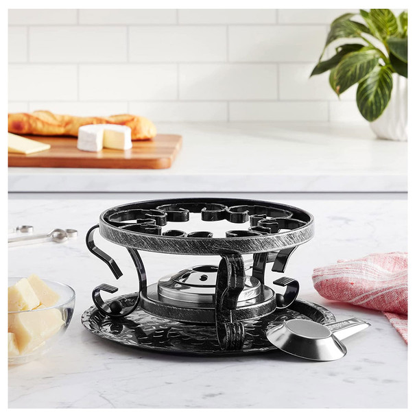 product variation SWISSMAR Wrought Iron Rechaud with Fondue Burner (KF-60645) image