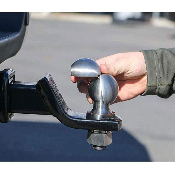 product variation WEIGH SAFE Stainless Steel Clam Shell Tow Ball Converter (WS07) image