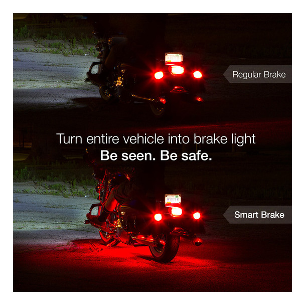 product variation XKGLOW 14xPod + 12x10in Strip XKchrome Smartphone App Controlled ATV /Motorcycle LED Accent Light Kit (KS-Moto-Pro) image