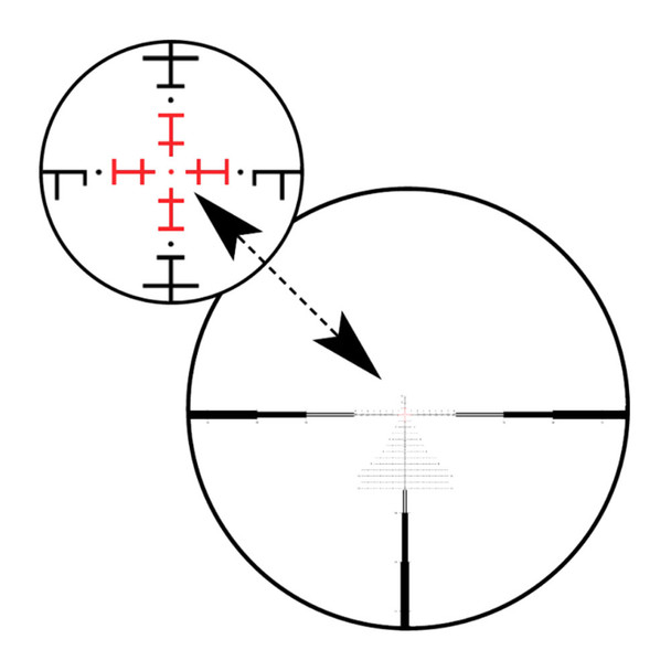 ZEISS LRP S5 525-56 FFP 34mm MRAD ZF-MRi #16 Reticle Riflescope (522295-9916-090)