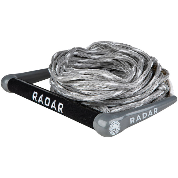 RADAR Global 13in White/Silver Diamond Grip Handle With 75ft Rope (216070)
