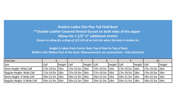 OVATION Flex Plus Field Boot (468752WR)