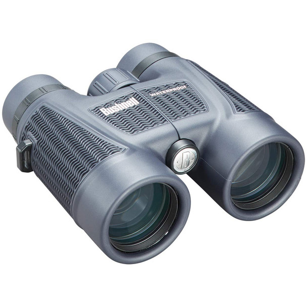 BUSHNELL H2O 8x42 Roof Prism Black Binocular With Universal Bino Harness (158042-BASFHARN)