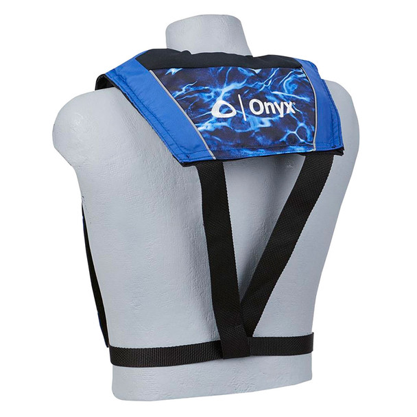 ONYX A/M-24 Auto/Manual Inflatable Life Jacket with Mossy Oak Elements Marlin (132000-855-004-19)