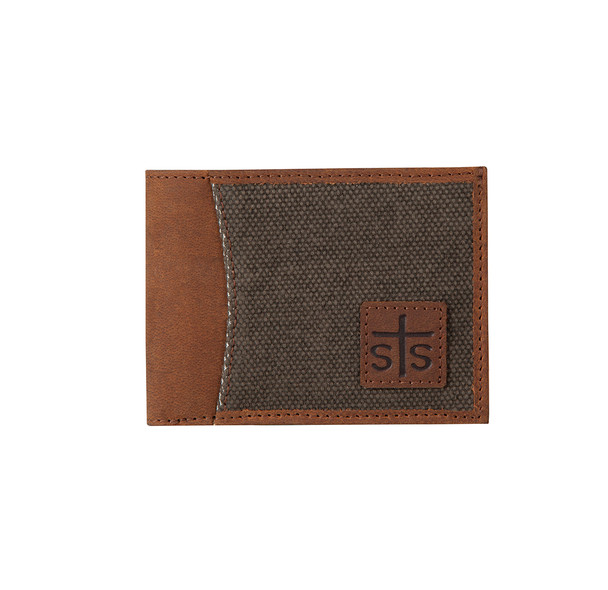 product variation STS Foreman Dark Canvas Bifold II Wallet (61188) image