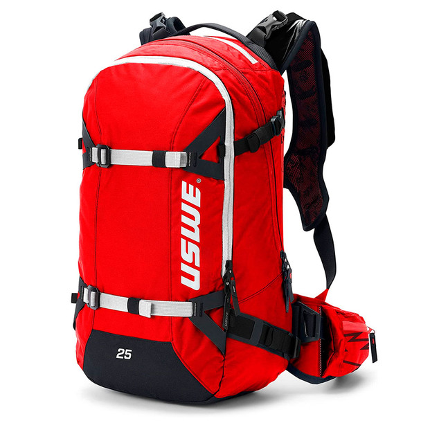 USWE Carve 25 Red Winter Alpine Backpack (411V-2253922)