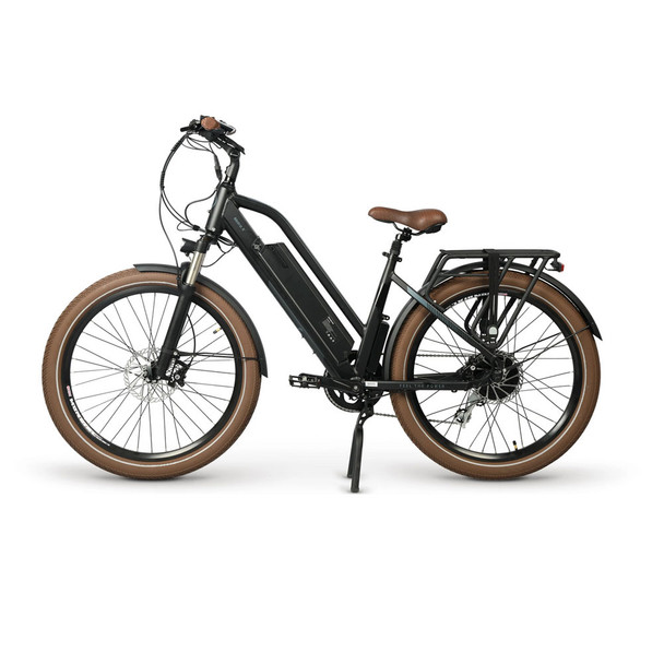 MAGNUM BIKES Metro X 500W Black with Metallic Blue Accents Electric Bike (Metro(X)LS-MB-BLU)