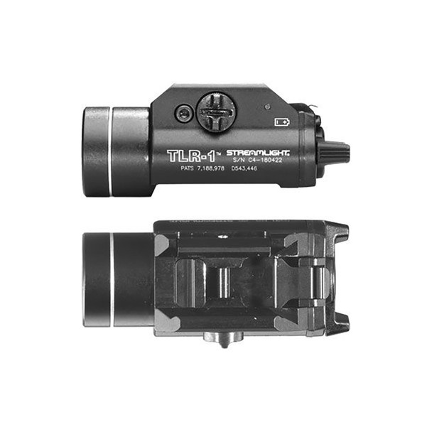 product variation STREAMLIGHT TLR-1 LED Rail Mounted 2x CR123A Black Flashlight With Lithium Batteries 12-Pack (69110-85177-BUNDLE) image