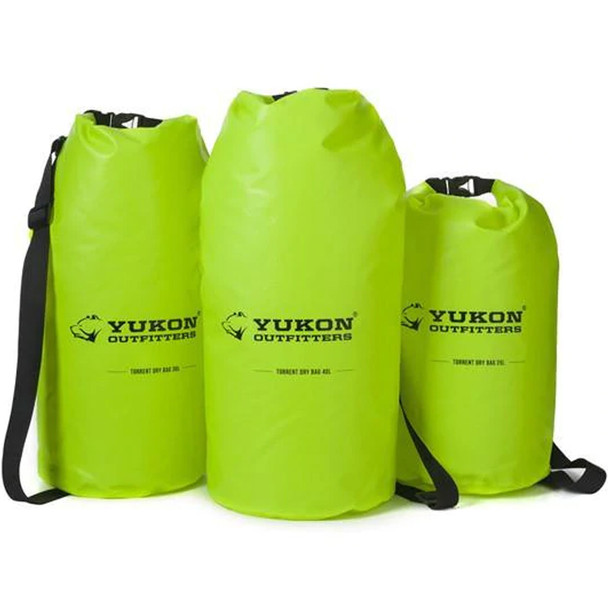 product variation YUKON OUTFITTERS Torrent 25L Hyper Green Dry Bag (MGKD25) image