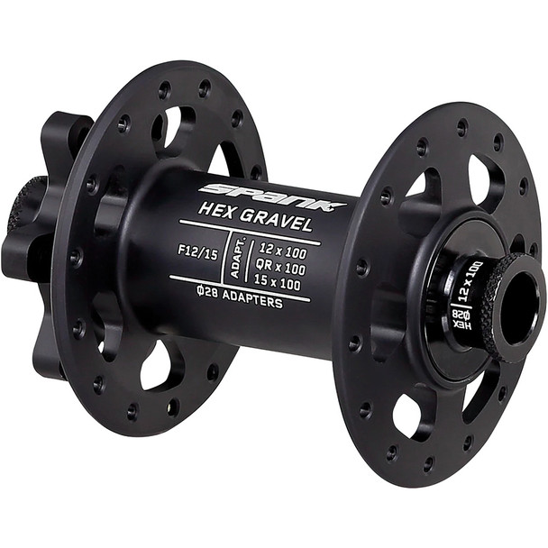 product variation SPANK Hex Gravel F12/15 28H Front Hub (C04HJ113200ASPK) image