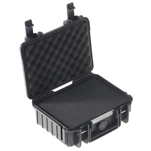 B&W INTERNATIONAL Type 500 Black Outdoor Case with SI Foam (500/B/SI)