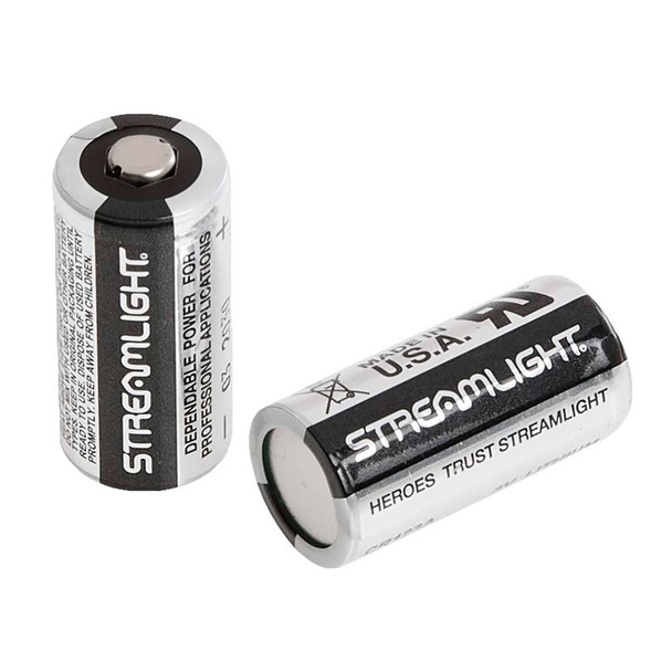 product variation STREAMLIGHT CR123A 3-Volt Lithium 2-Pack Battery (85175) image