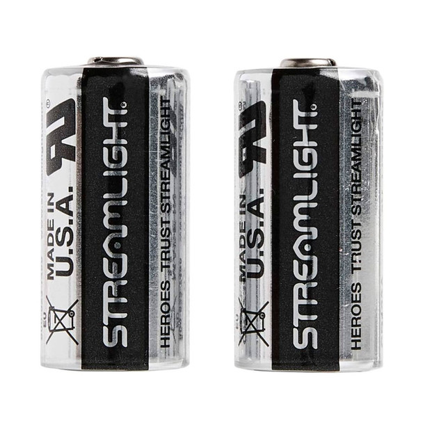 product variation STREAMLIGHT CR123A 3-Volt Lithium 2-Pack Battery (85175) image