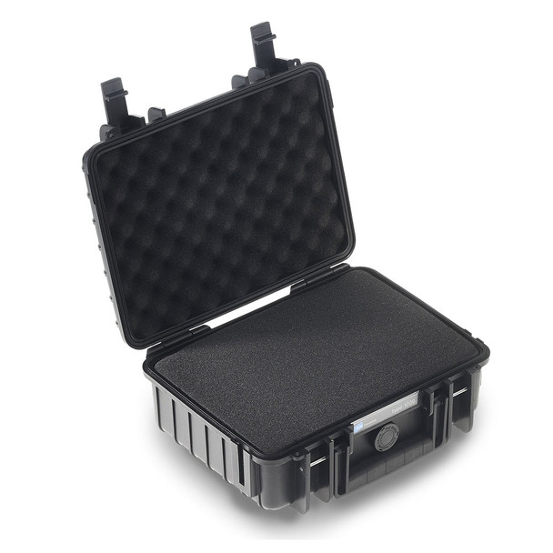 B&W INTERNATIONAL Type 1000 Outdoor Case with SI Foam (1000/B/SI)