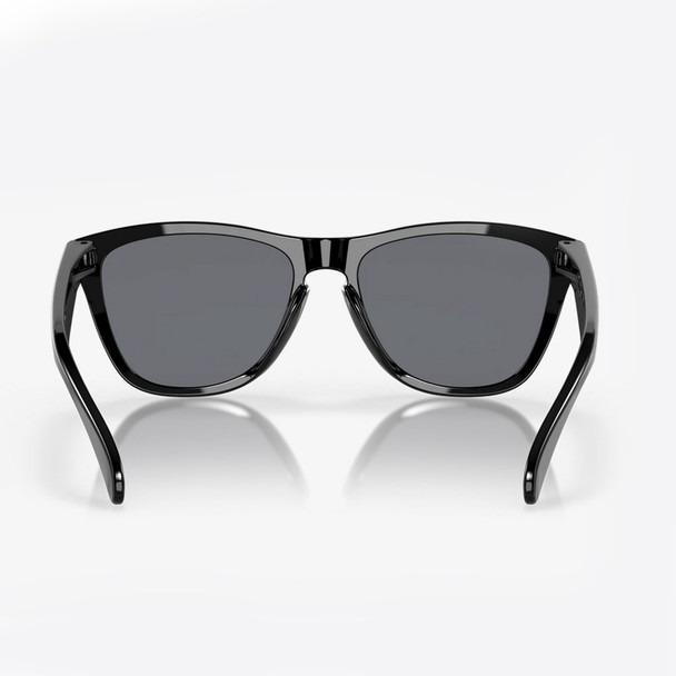 product variation OAKLEY Frogskins Polished Black Frame/Grey Lenses Sunglasses (24-306) image