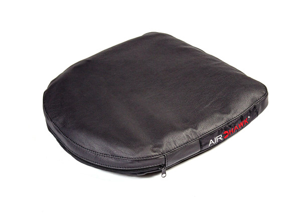 product variation Airhawk office chair air cushion with a leather cover image