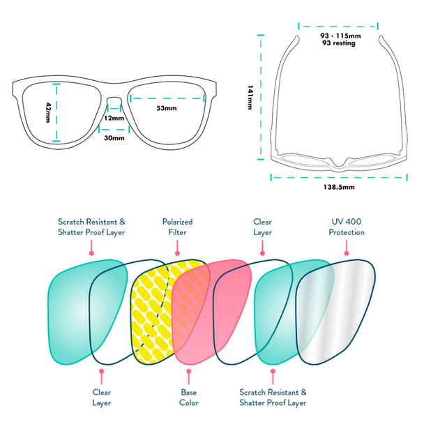 product variation GOODR OG Feeling Myself Literally Sunglasses (G00004-OG-PR2-RF) image