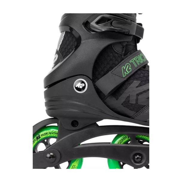 product variation K2 SKATE Men's Trio LT 100 BOA Black/Green Skate (I220202301) image