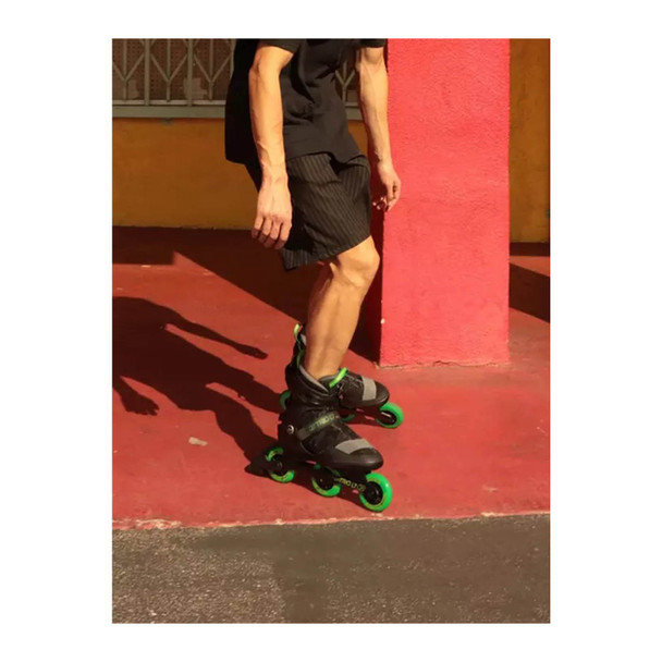 product variation K2 SKATE Men's Trio LT 100 BOA Black/Green Skate (I220202301) image