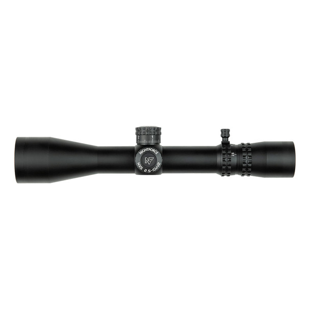 NIGHTFORCE NXS 2.5-10x42 DigIllum MOAR SFP Reticle Matte Black Riflescope (C458)