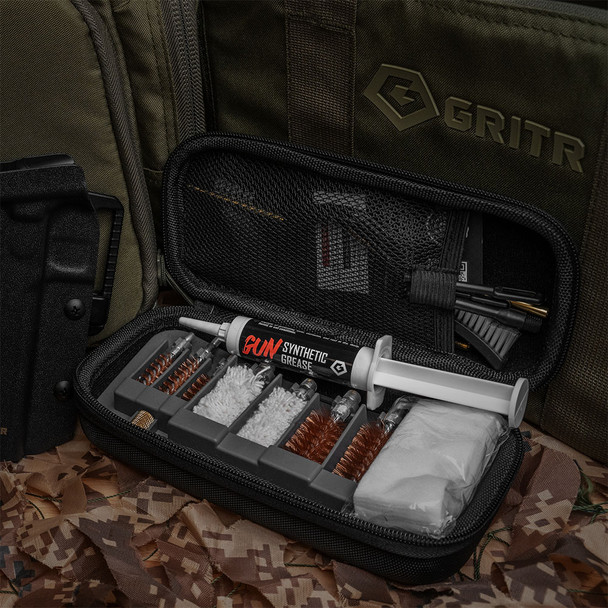 product variation GRITR Universal Multi-Caliber Pistol, Rifle & Shotgun Cleaning Kit w/ Case image