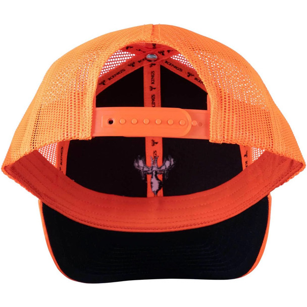 product variation KINGS CAMO Kings Logo Blaze Orange Hat (KBZ407-BZ) image