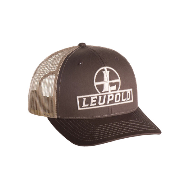 product variation LEUPOLD Leupold Reticle Brown/Khaki Trucker Hat (180424) image