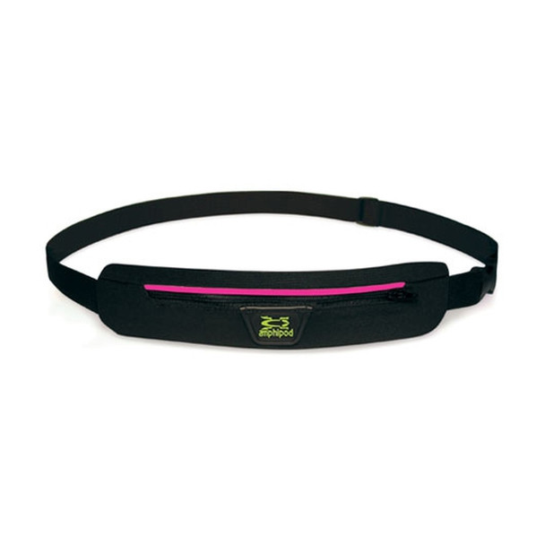 AMPHIPOD AirFlow Black/Pink MicroStretch Belt (231)