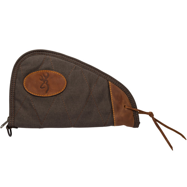 product variation BROWNING Lona Canvas/Leather Flint/Brown 11in Pistol Rug (1423886911) image