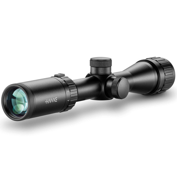 product variation HAWKE Vantage  2-7x32 AO Mil-Dot Riflescope with Match Mount 1in Medium Weaver Scope Rings (14111+22113) image