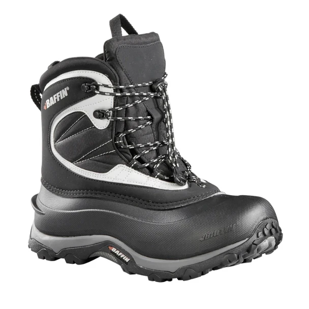 product variation Baffin Yoho black and silver men's hiker-height winter boot with speed lacing image