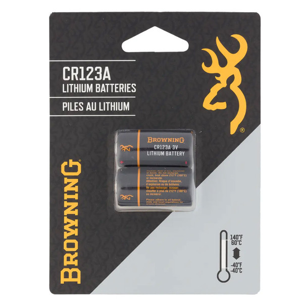 product variation BROWNING CR123A Lithium Batteries, 2-Pack (3742000) image